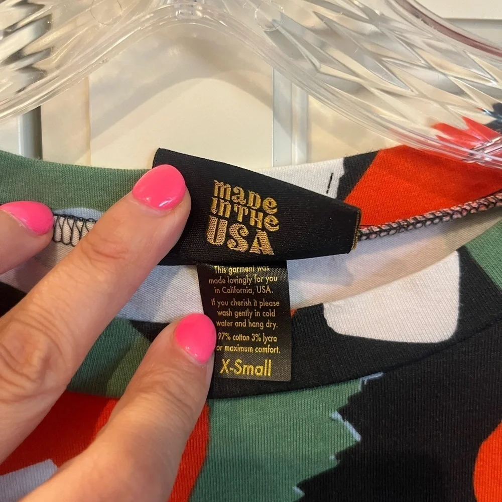 NOOWORKS Party Print Molly Dress XS - Picture 4 of 6